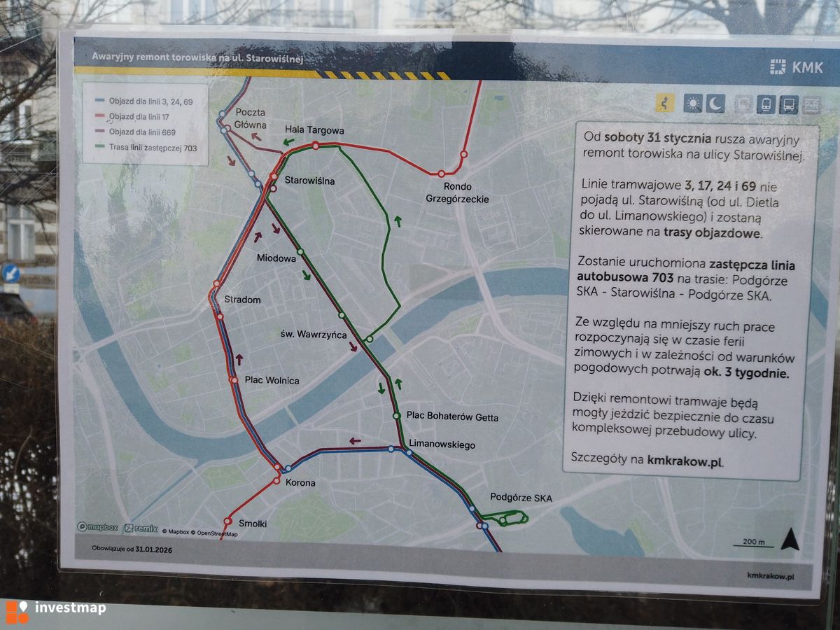 Zdjęcie Ulica Starowiślna fot. Damian Daraż 