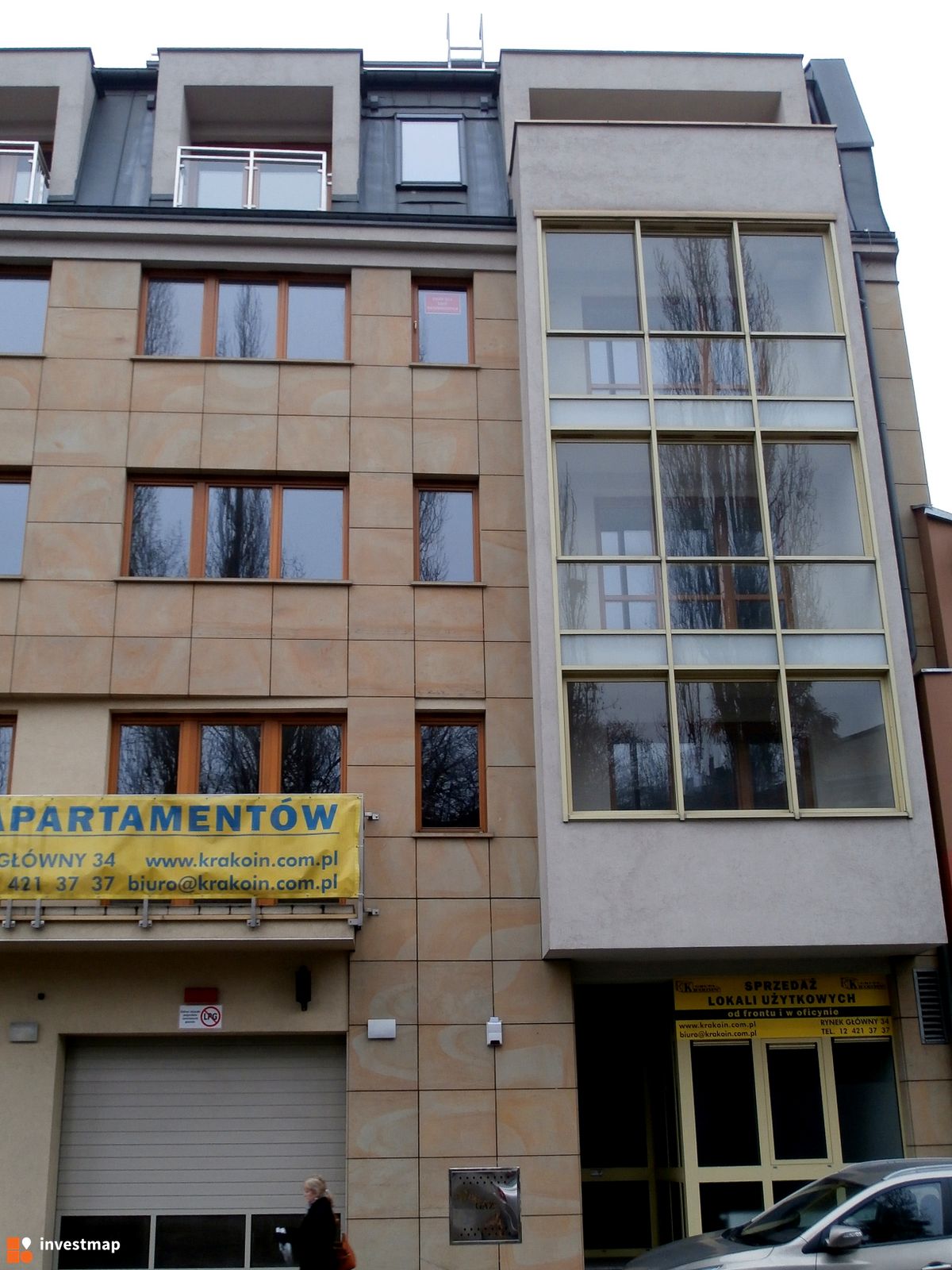 Zdjęcie [Kraków] Budynek wielorodzinny, ul. Czarnowiejska fot. elle-elle 