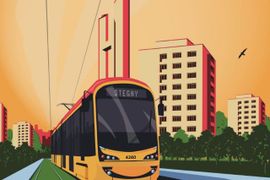 Co słychać na budowie trasy tramwajowej na warszawskie Stegny? [FILM]