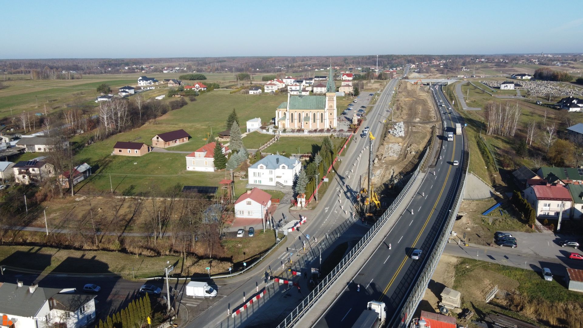 Postęp prac na rozbudowie S19 Sokołów Małopolski Północ – Rzeszów / Jasionka 