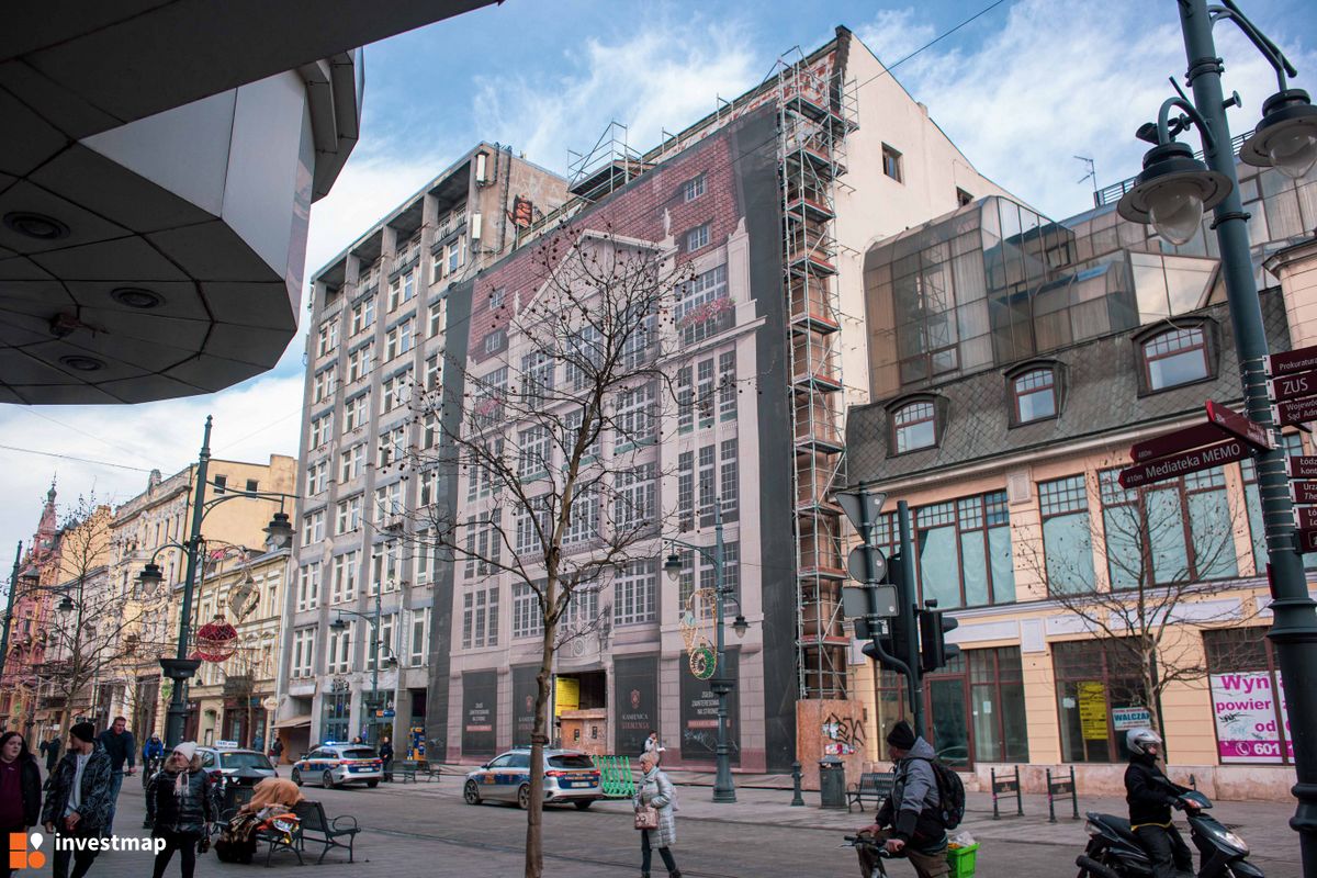 Zdjęcie Apartamentowiec, ul. Piotrkowska 96 fot. Jakub Zazula 