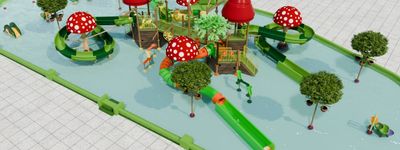 Aquapark we Wrocławiu wzbogaci się o nową wodną atrakcję. Powstanie Wielka Wioska Wrocławskich Krasnali