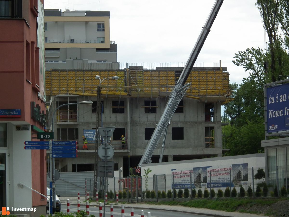 Zdjęcie [Warszawa] Budynki wielorodzinne "Sokołowska 11/13" fot. Pajakus 