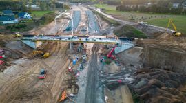Postępują prace na budowie drogi ekspresowej S6 – Obwodnicy Metropolii Trójmiejskiej [FILMY + ZDJĘCIA]