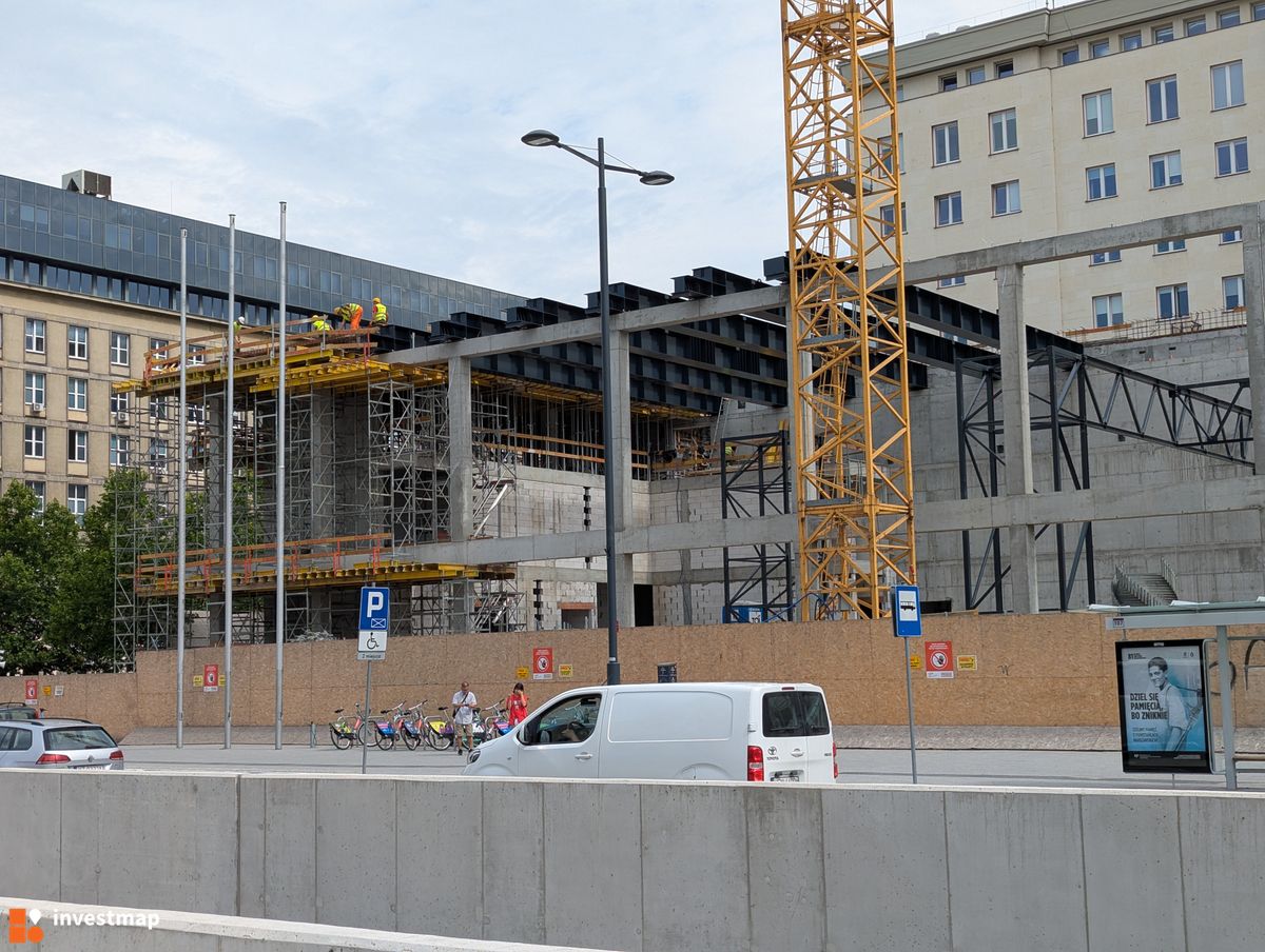 Zdjęcie [Warszawa] Narodowy Bank Polski (nowa siedziba) fot. Jakub Zazula 