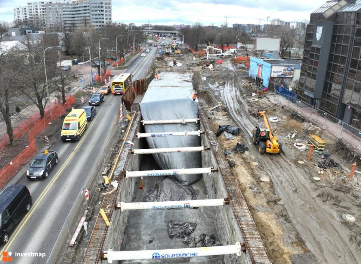 Zdjęcie Trasa tramwajowa do Dworca Zachodniego fot. Wojciech Jenda