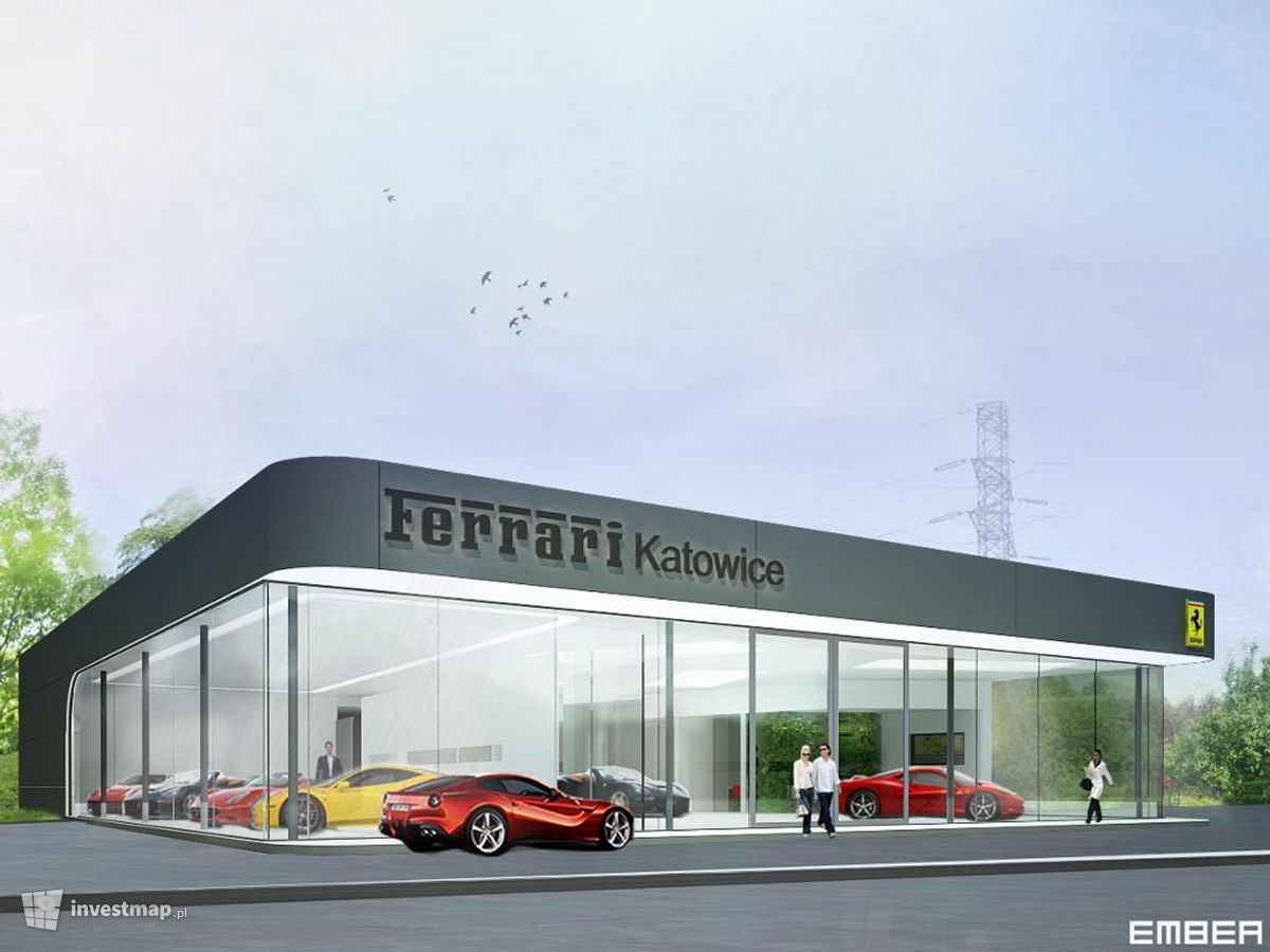 Wizualizacja [Katowice] Salon Ferrari Katowice dodał Krypton 