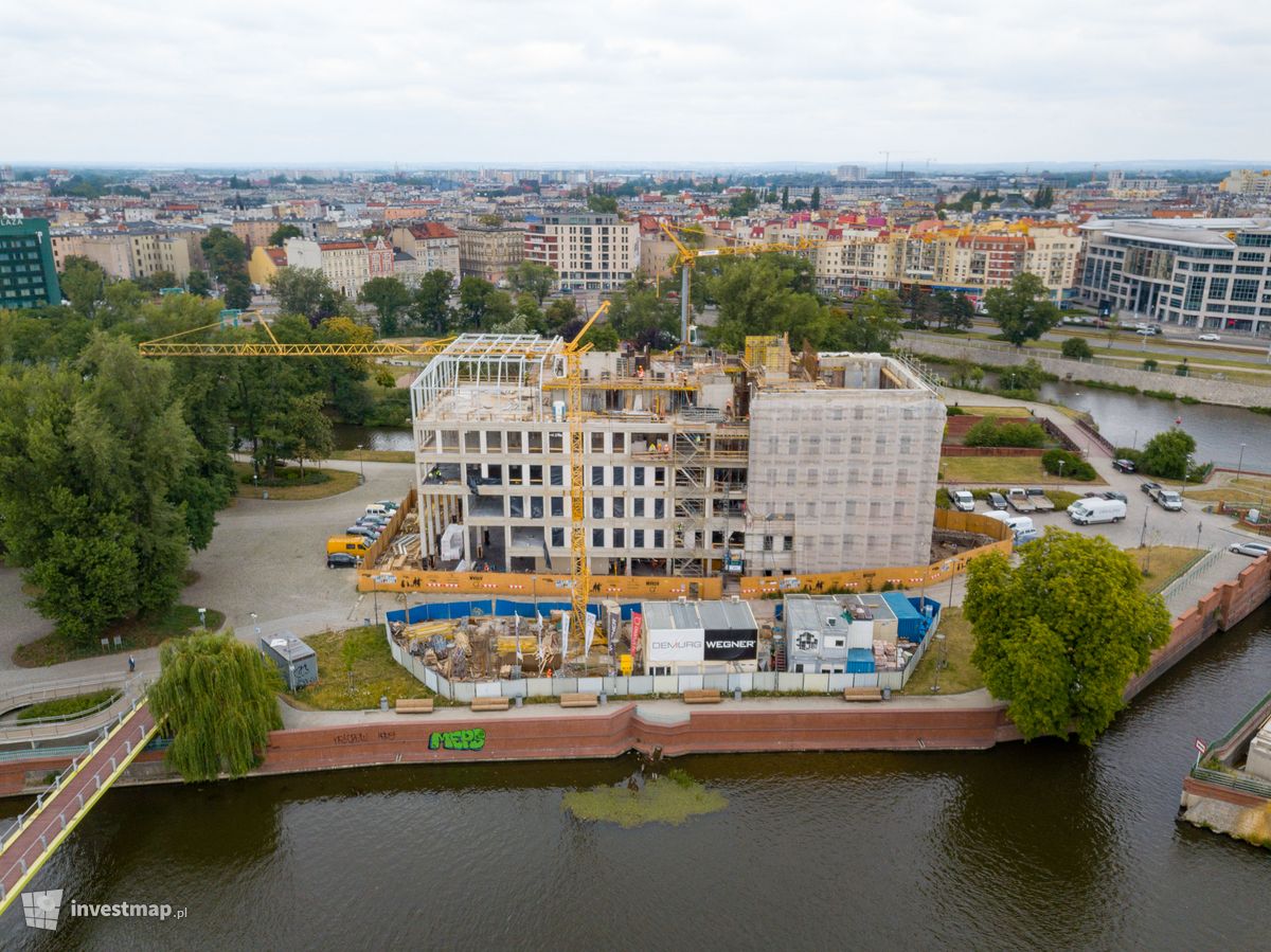 Zdjęcie [Wrocław] Concordia Hub (kamienica na Wyspie Słodowej 7/7a) fot. Jakub Zazula 