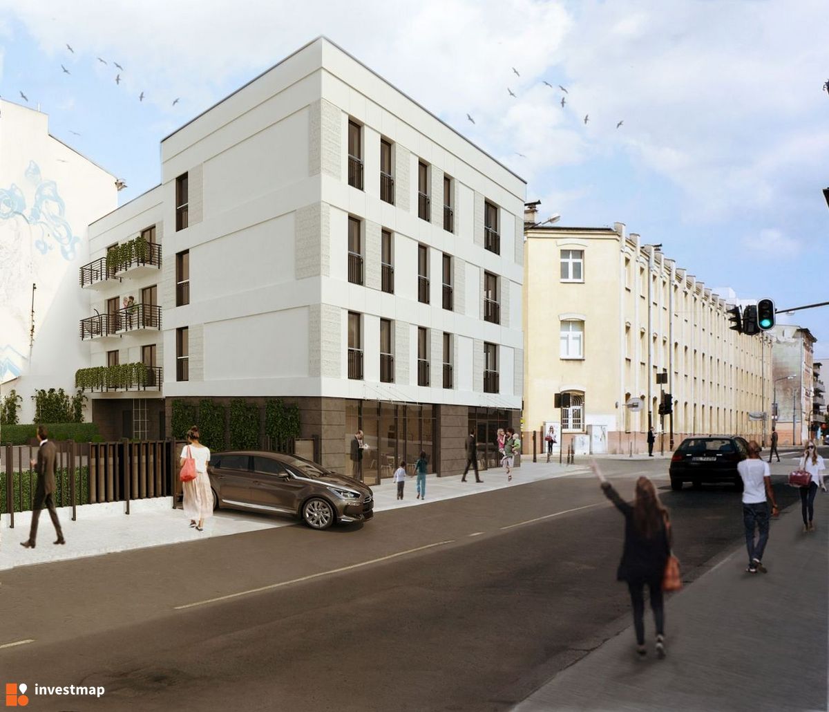 Wizualizacja Studio Apartments Wólczańska 161 