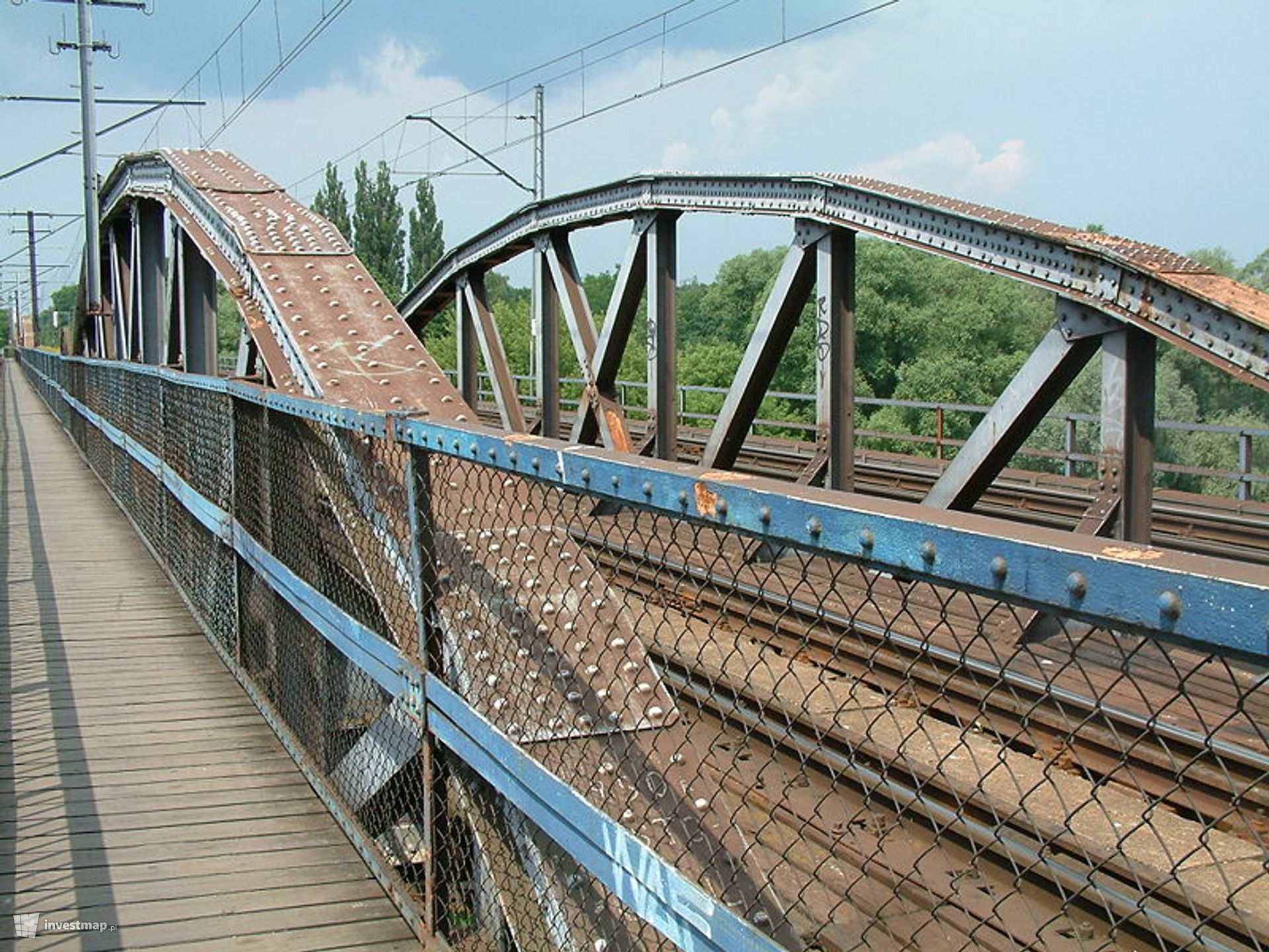 [Poznań] Most Dębiński na stacji Poznań Starołęka