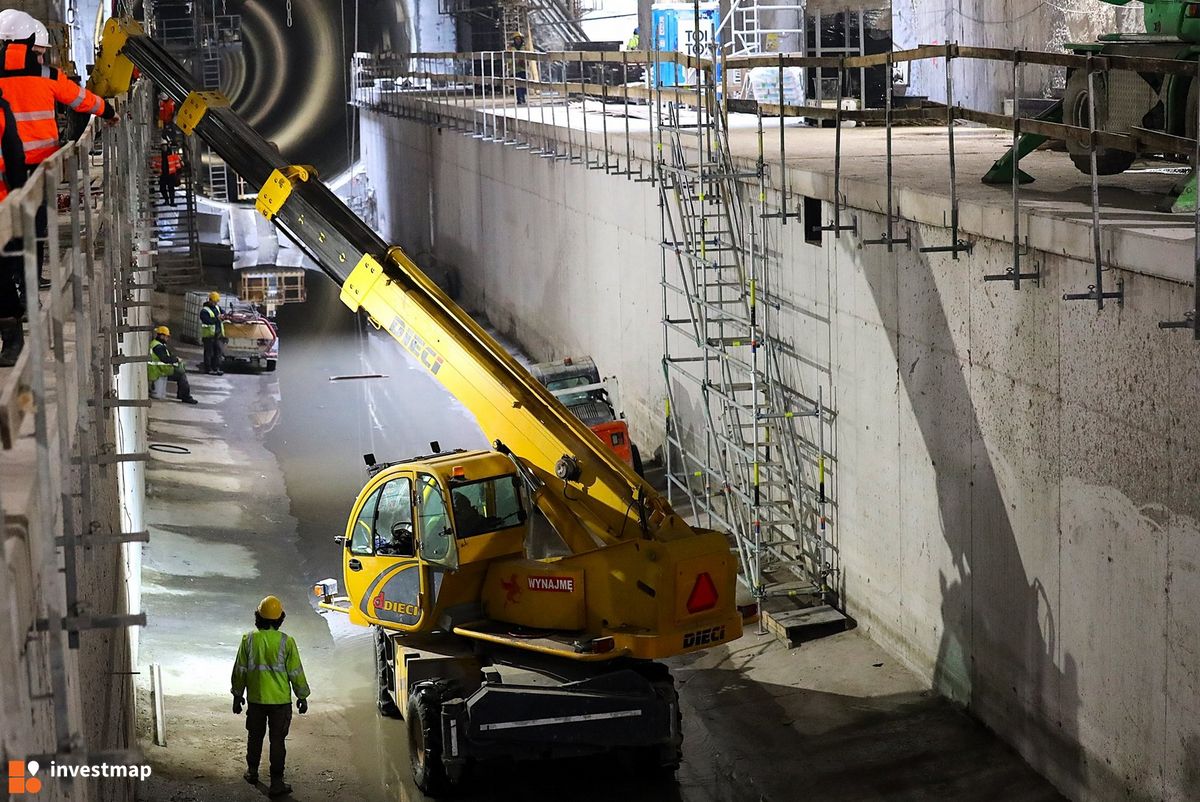 Zdjęcie Tunel średnicowy w Łodzi fot. Orzech 