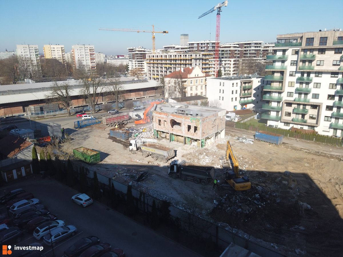 Zdjęcie Rozbiórki, ul. Cystersów 22 fot. Damian Daraż 