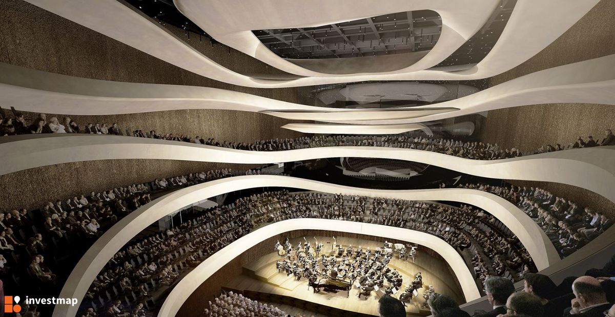 Wizualizacja Sala koncertowa Sinfonia Varsovia Centrum dodał Orzech 