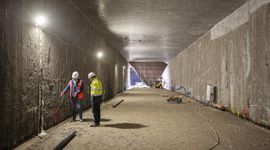 Konstrukcja tunelu tramwajowego do Dworca Zachodniego prawie gotowa [FILM+ZDJĘCIA]