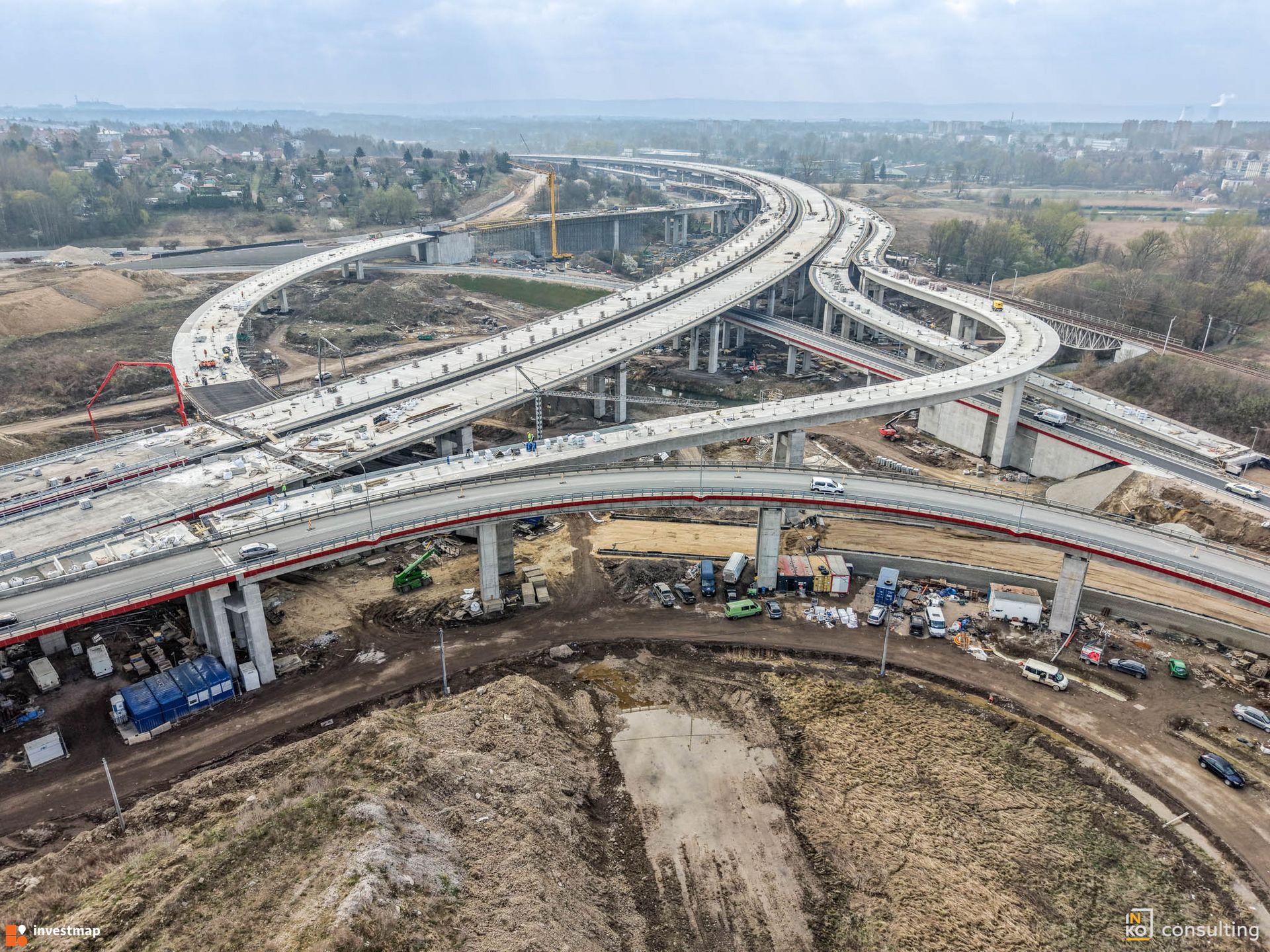 Powstaje S7 Wschodnia Obwodnica Krakowa, na odcinku Mistrzejowice - Nowa Huta 