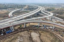 Powstaje S7 Wschodnia Obwodnica Krakowa, na odcinku Mistrzejowice - Nowa Huta [FILMY+ZDJĘCIA]