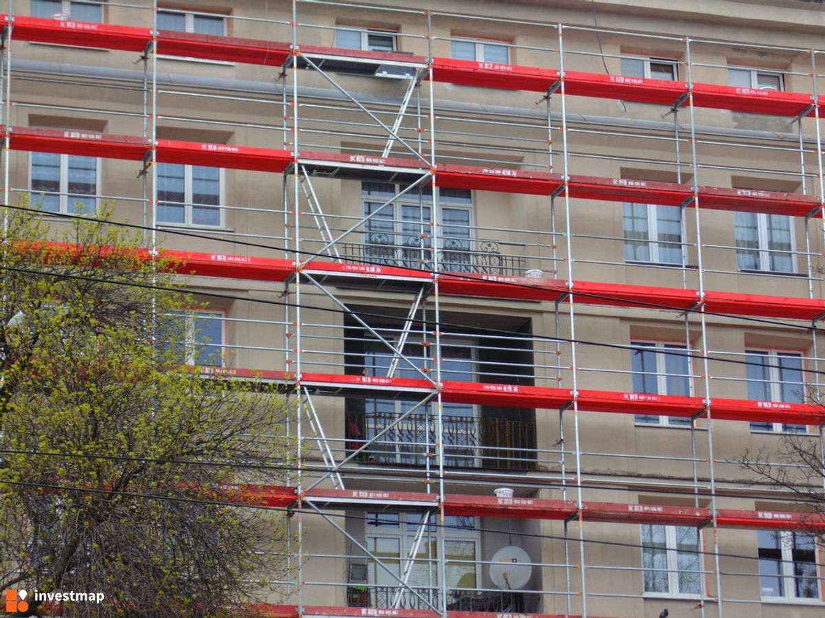 Zdjęcie [Kraków] Remont elewacji, Osiedle Centrum B/10 fot. Damian Daraż 