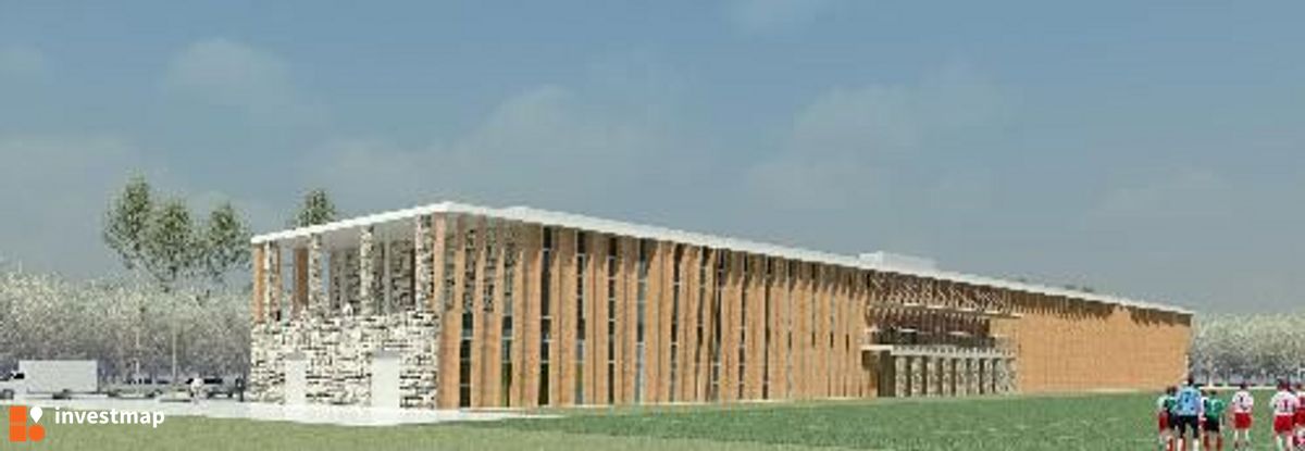 Wizualizacja [Warszawa] Centrum Sportu , Miedzeszyn 