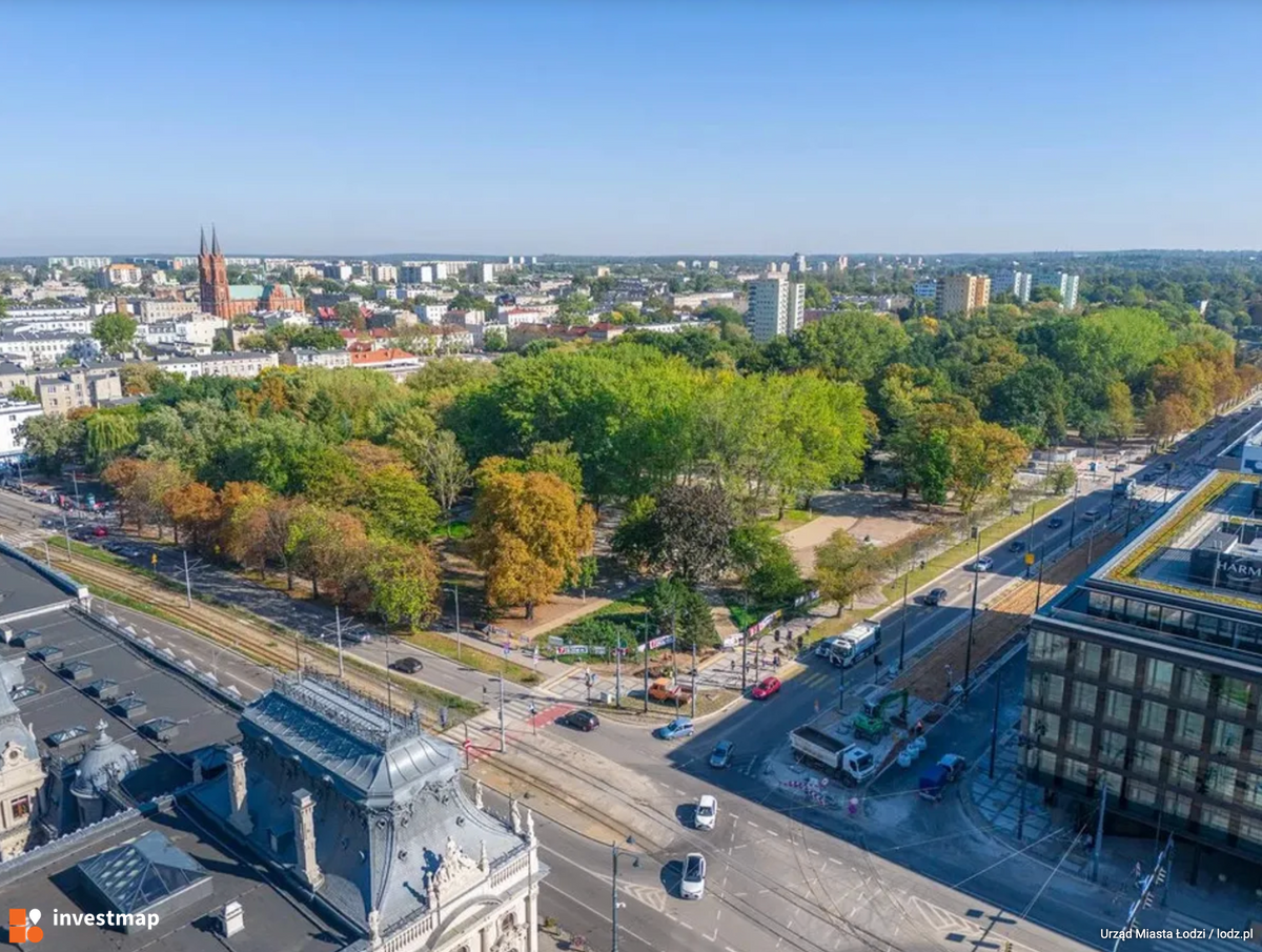 Zdjęcie Rewitalizacja Parku Staromiejskiego w Łodzi fot. Jakub Zazula 