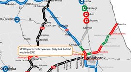 Na Podlasiu powstaje odcinek drogi ekspresowej Via Carpatia S19 Krynice – Dobrzyniewo – Białystok Zachód [FILMY]
