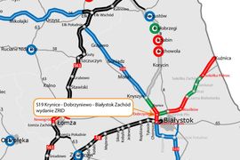 S19 Dobrzyniewo – Białystok Zachód  