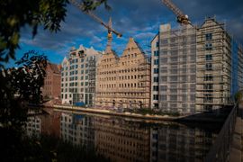 Wiecha na budowie 5-gwiazdkowego Renaissance Hotel Gdańsk [ZDJĘCIA+WIZUALIZACJE]