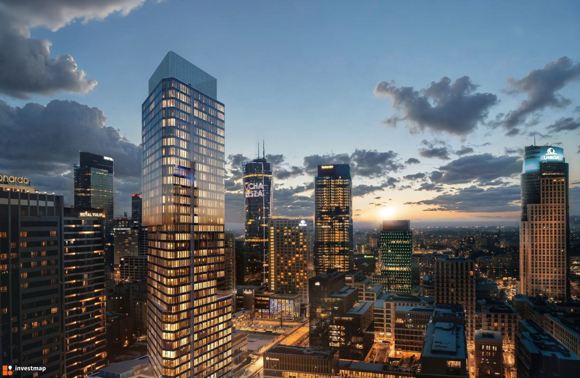 Rusza budowa 140-metrowego apartamentowca Liberty Tower w Warszawie