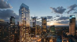 Rusza budowa 140-metrowego apartamentowca Liberty Tower w Warszawie [FILM+WIZUALIZACJE]