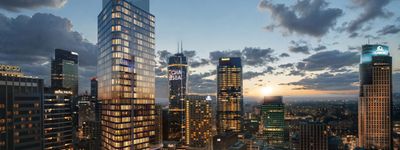 Rusza budowa 140-metrowego apartamentowca Liberty Tower w Warszawie [FILM+WIZUALIZACJE]