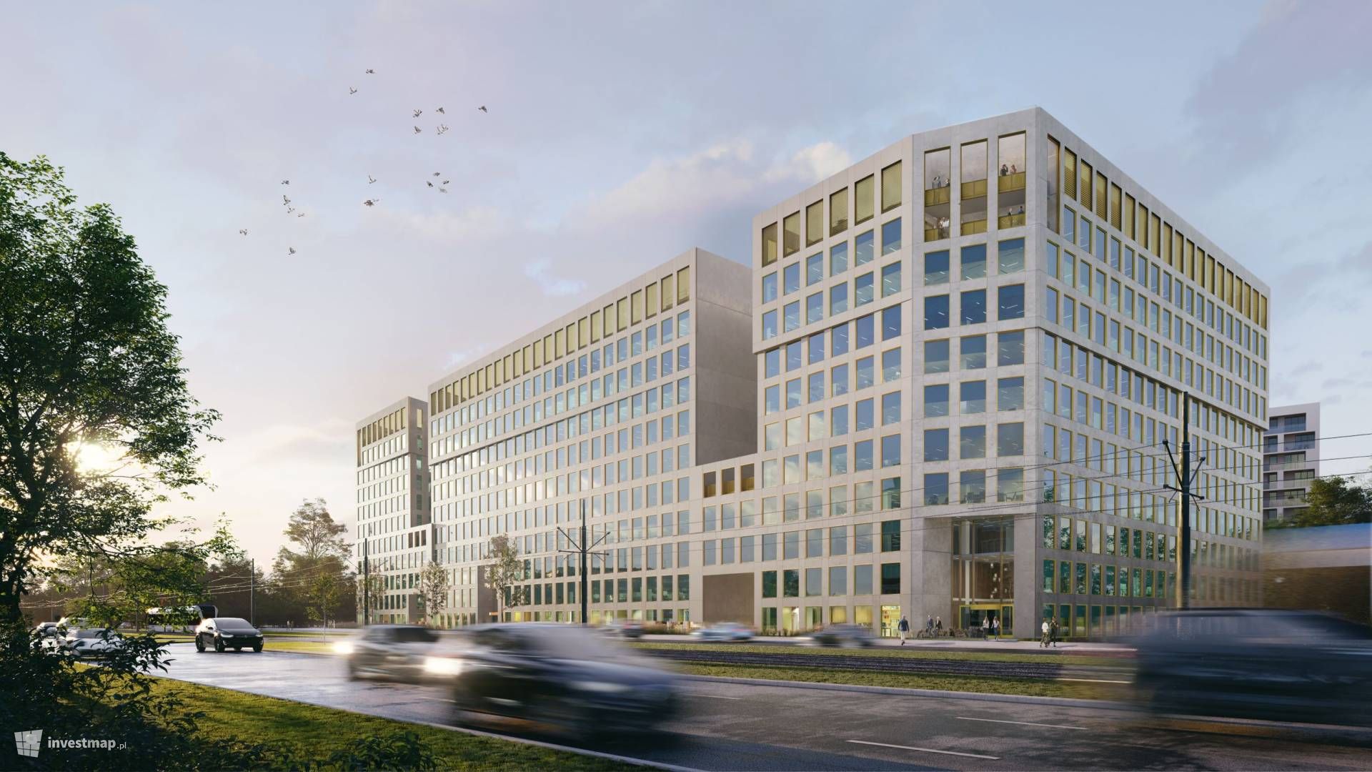 Przy ulicy Fabrycznej w Krakowie powstaje nowy kompleks biurowy Brain Park 