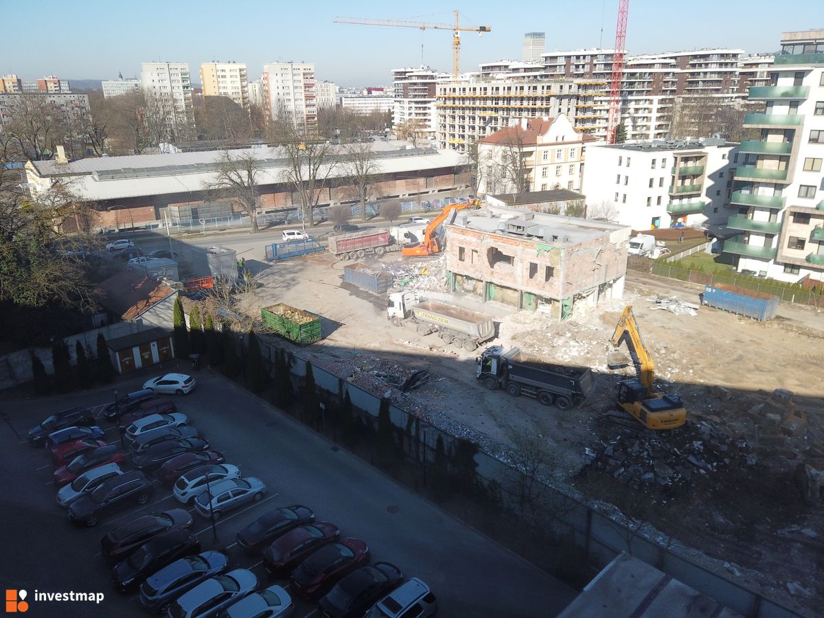 Zdjęcie Rozbiórki, ul. Cystersów 22 fot. Damian Daraż 