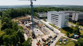 Collegium Medicum UJ w Krakowie – fundamenty pod budynek „B” gotowe! [FILM+ZDJĘCIA]