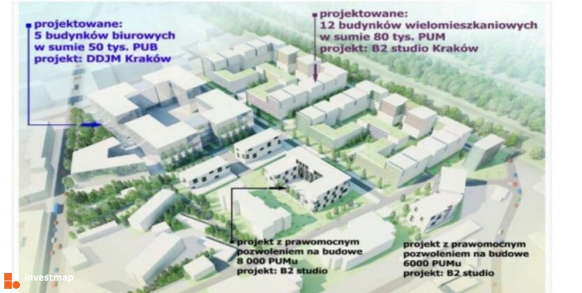 Wizualizacja [Kraków] Osiedle &quot;MURAPOL&quot; ul. Poznańska dodał Damian Daraż 