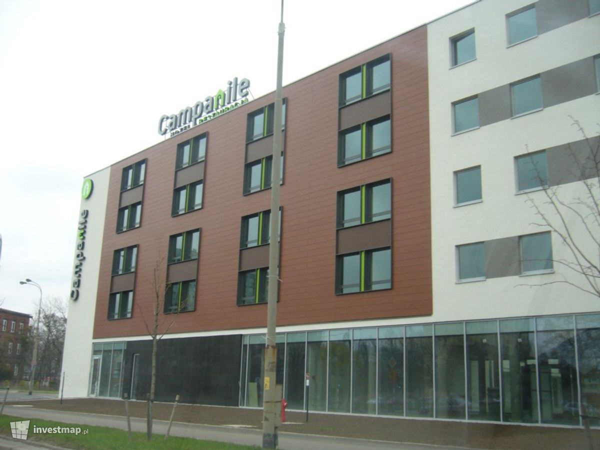 Zdjęcie [Wrocław] Hotel "Campanile", ul. Borowska fot. Orzech 