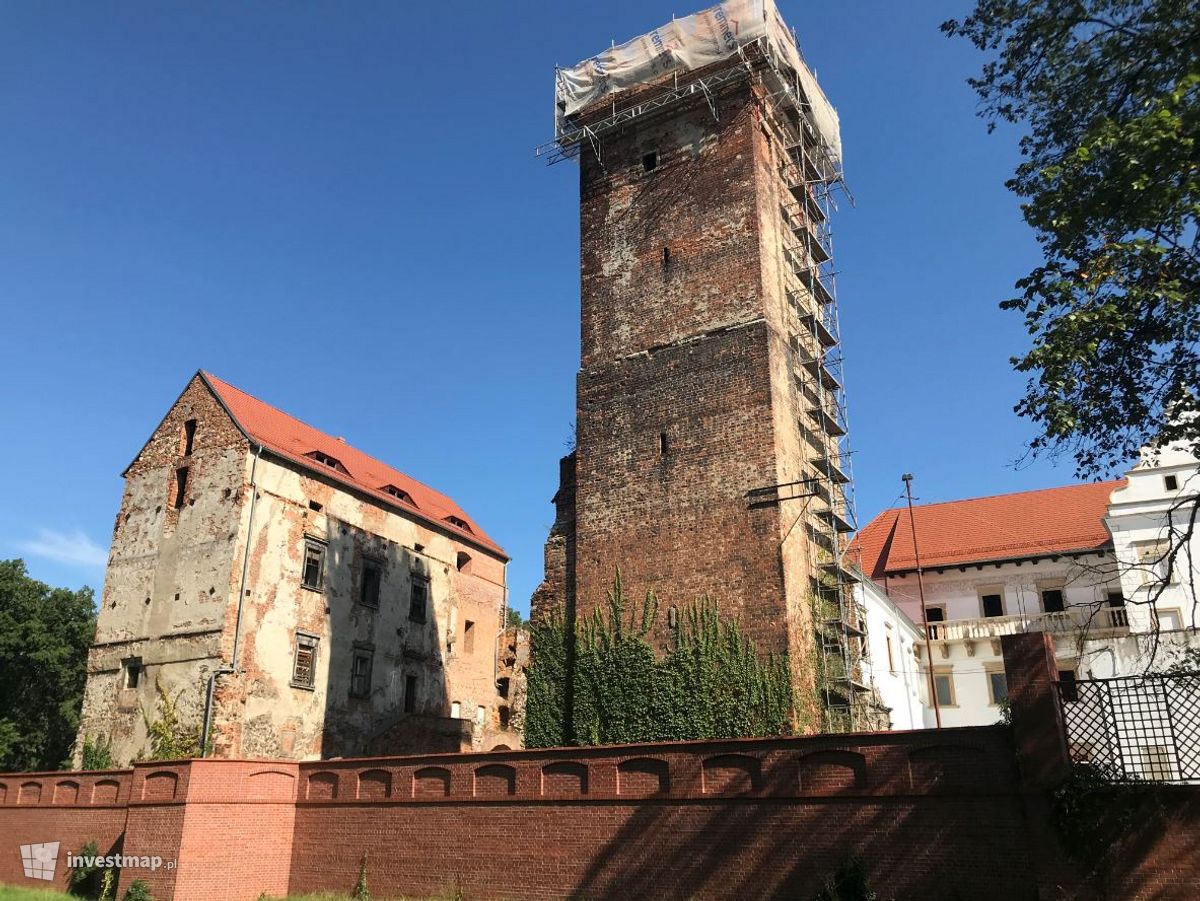 Zdjęcie Zamek w Prochowicach (remont) fot. Orzech 