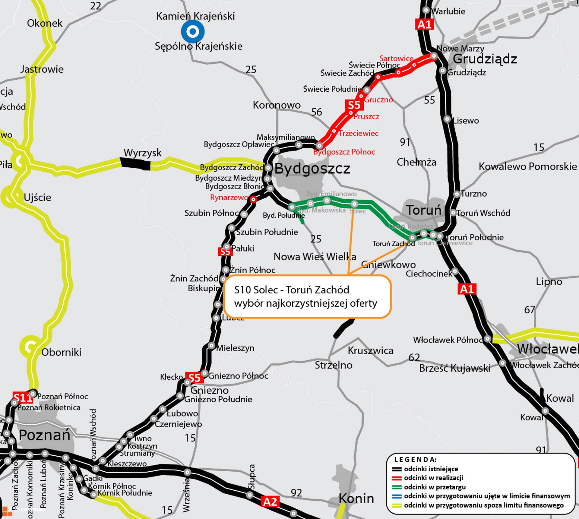 S10 Solec – Toruń Zachód