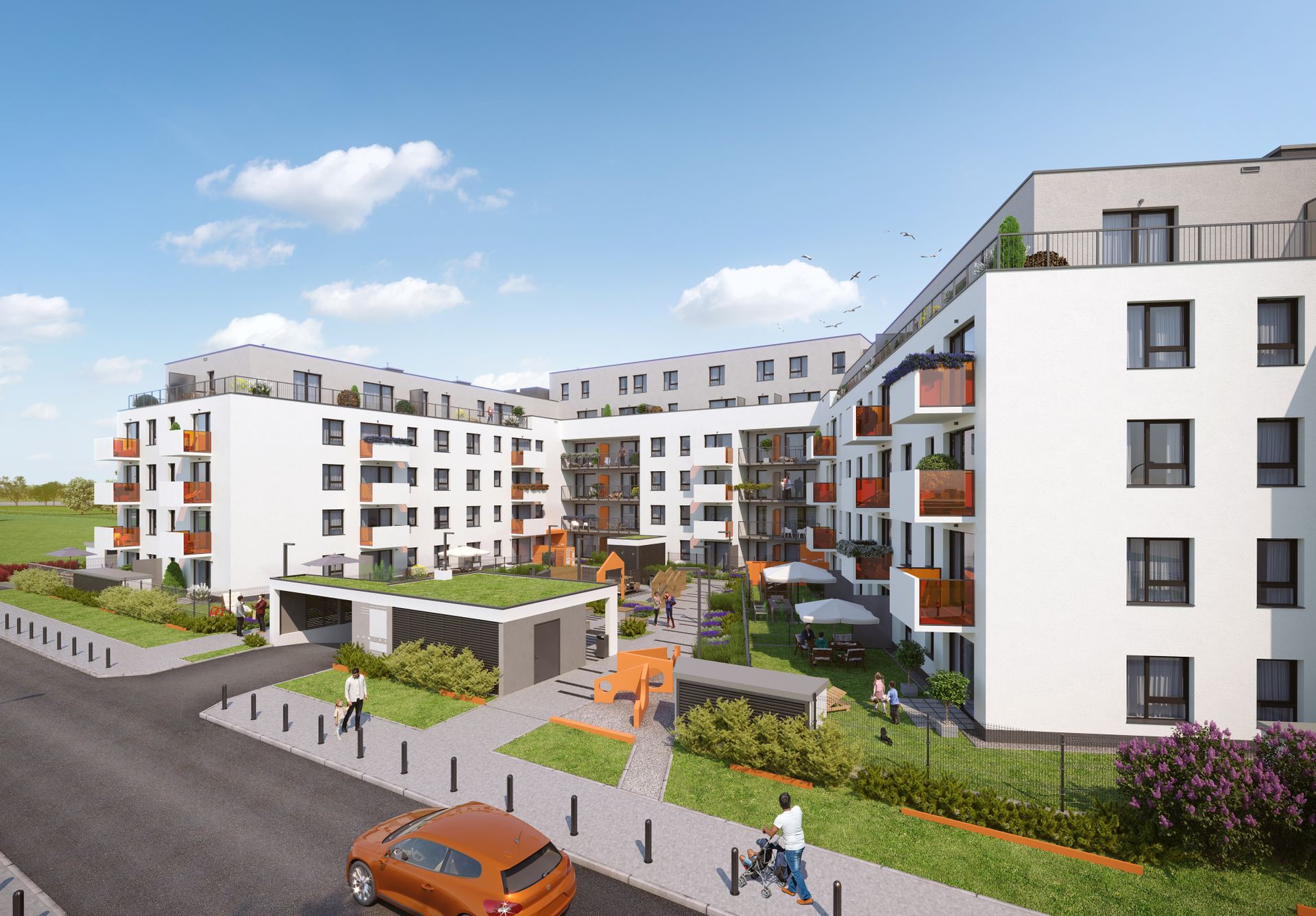 Wrocław: Komedy – Dom Development buduje setki mieszkań na Jagodnie. Zaczyna od budynku z muralem 