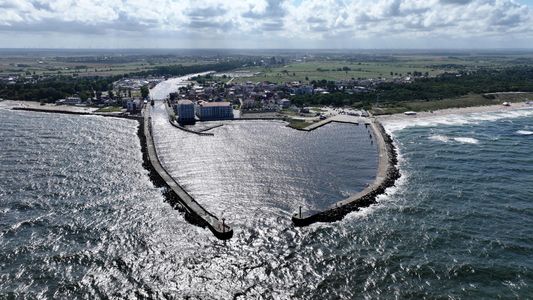 Ogłoszono przetarg na przebudowę falochronów w Porcie Darłowo [ZDJĘCIA]
