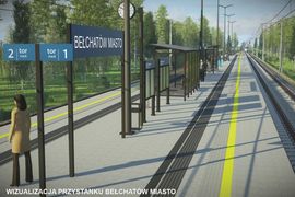 Łódzkie: Ponad 660 mln zł na powrót kolei do Bełchatowa. PKP PLK ogłosiły przetarg na modernizację i wydłużenie linii kolejowej nr 24