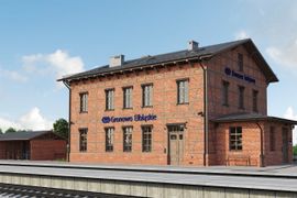 Warmińsko-mazurskie: Rozpoczynają się prace budowlane przy modernizacji zabytkowego dworca w Gronowie Elbląskim