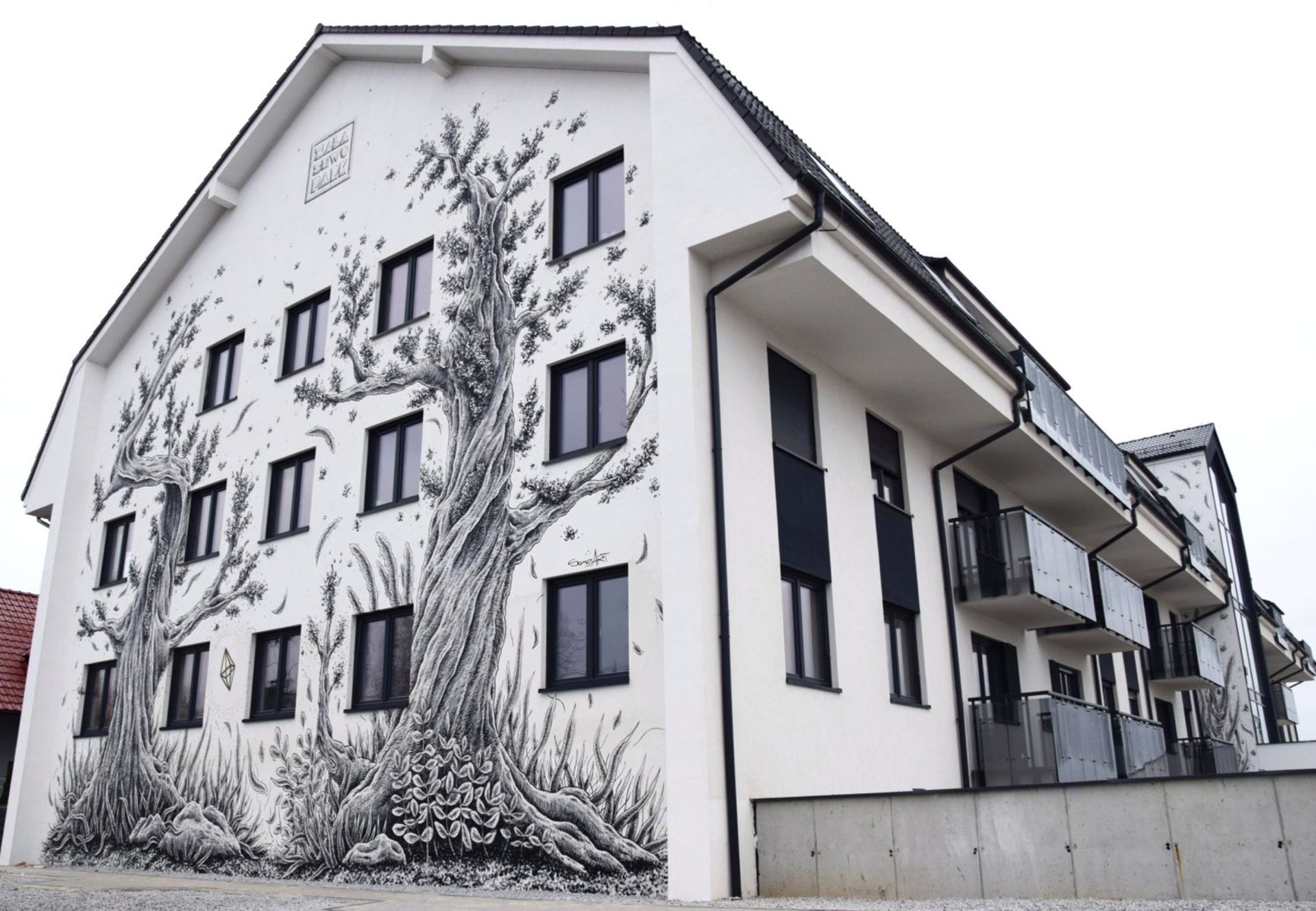  Pierwszy budynek na osiedlu Zalasewo Park pod Poznaniem gotowy