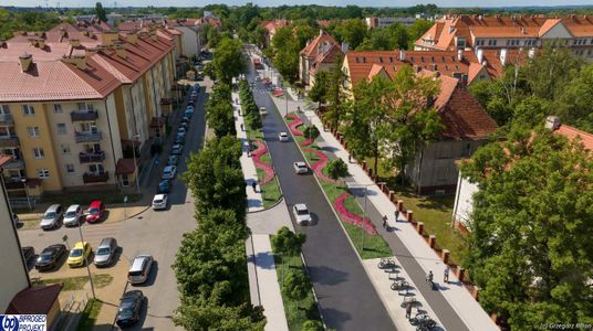 Rozstrzygnięto przetarg na przebudowę ul. Koszarowej [WIZUALIZACJE]