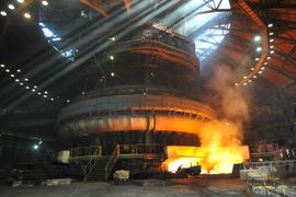 ArcelorMittal Poland ponownie uruchomił wielki piec nr 3 w hucie w Dąbrowie Górniczej