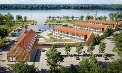 W Mikołajkach powstaje 5-gwiazdkowy hotel i marina na 119 jachtów w kompleksie Vista