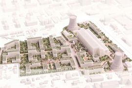 Teren dawnej Elektrociepłowni EC2 w Łodzi przejdzie ogromną metamorfozę. Powstaną mieszkania, sklepy i dużo zieleni [FILM+WIZUALIZACJE+ZDJĘCIA]