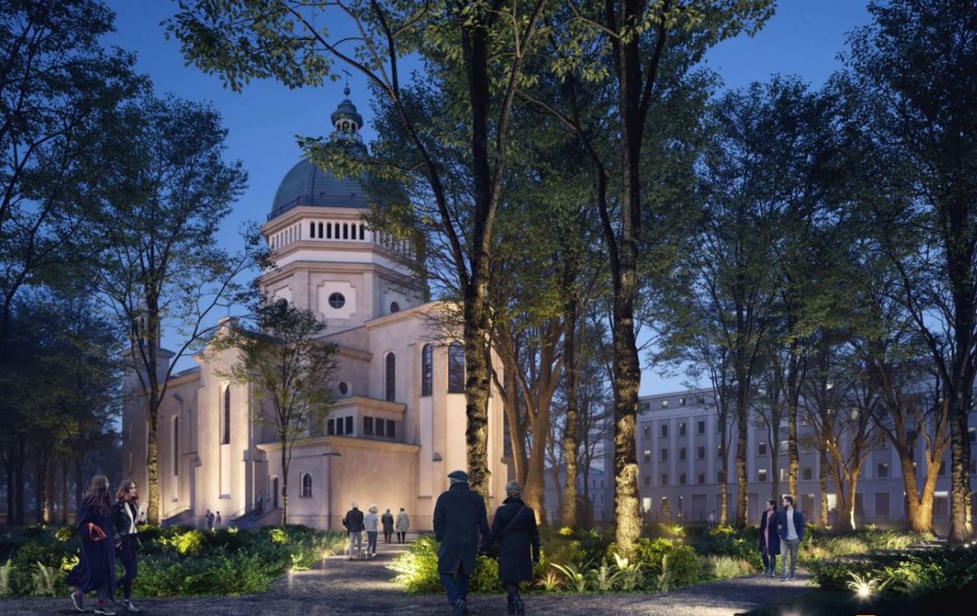 Ogród Świętej Barbary w centrum Warszawy zostanie zrewitalizowany. Prace już trwają 