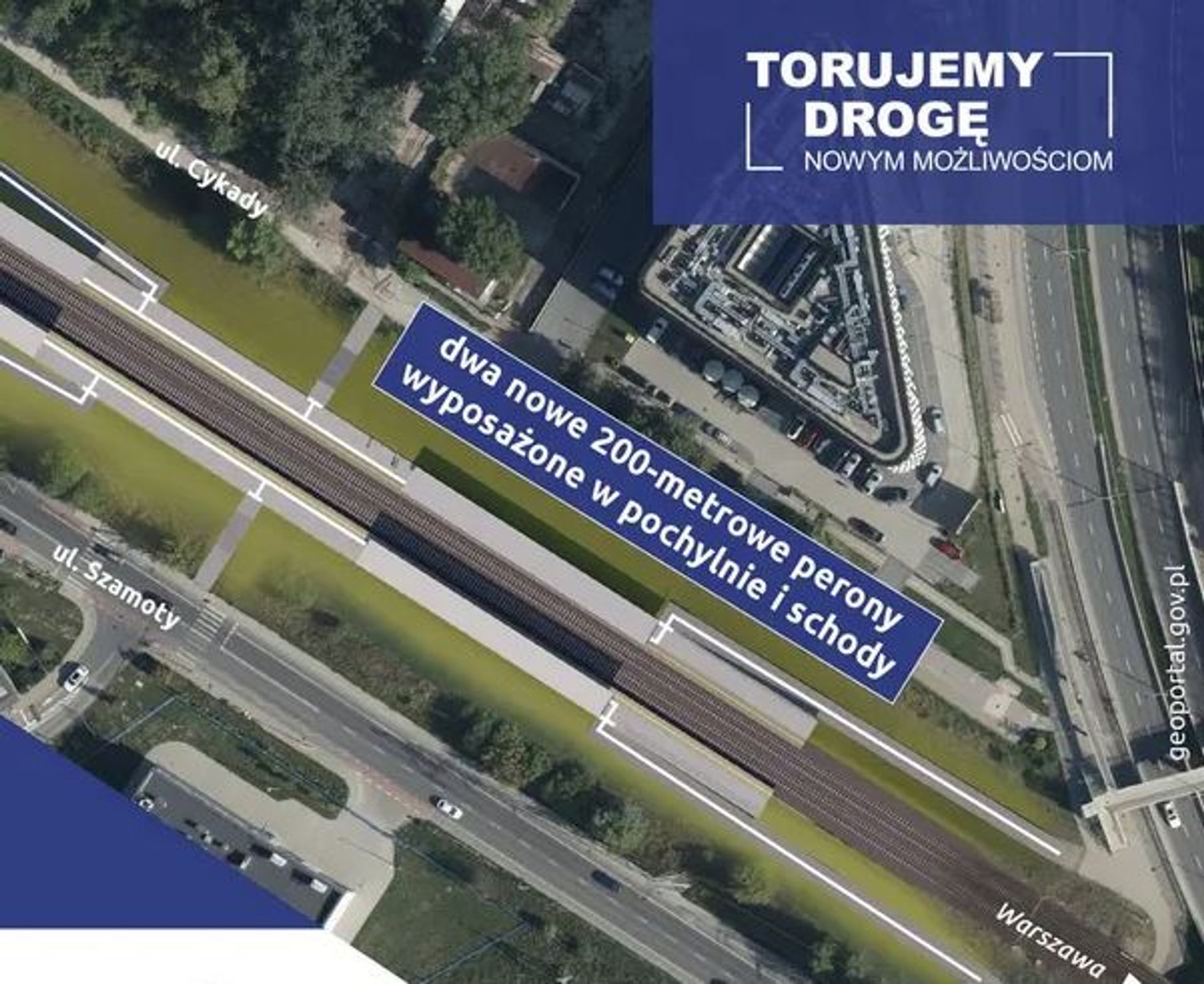 Przystanek Warszawa Ursus Północny przechodzi kompleksową modernizację 