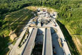 Podkarpacie: Trwa drążenie tunelu o długości 2255 metrów na trasie S19 Rzeszów Południe - Babica