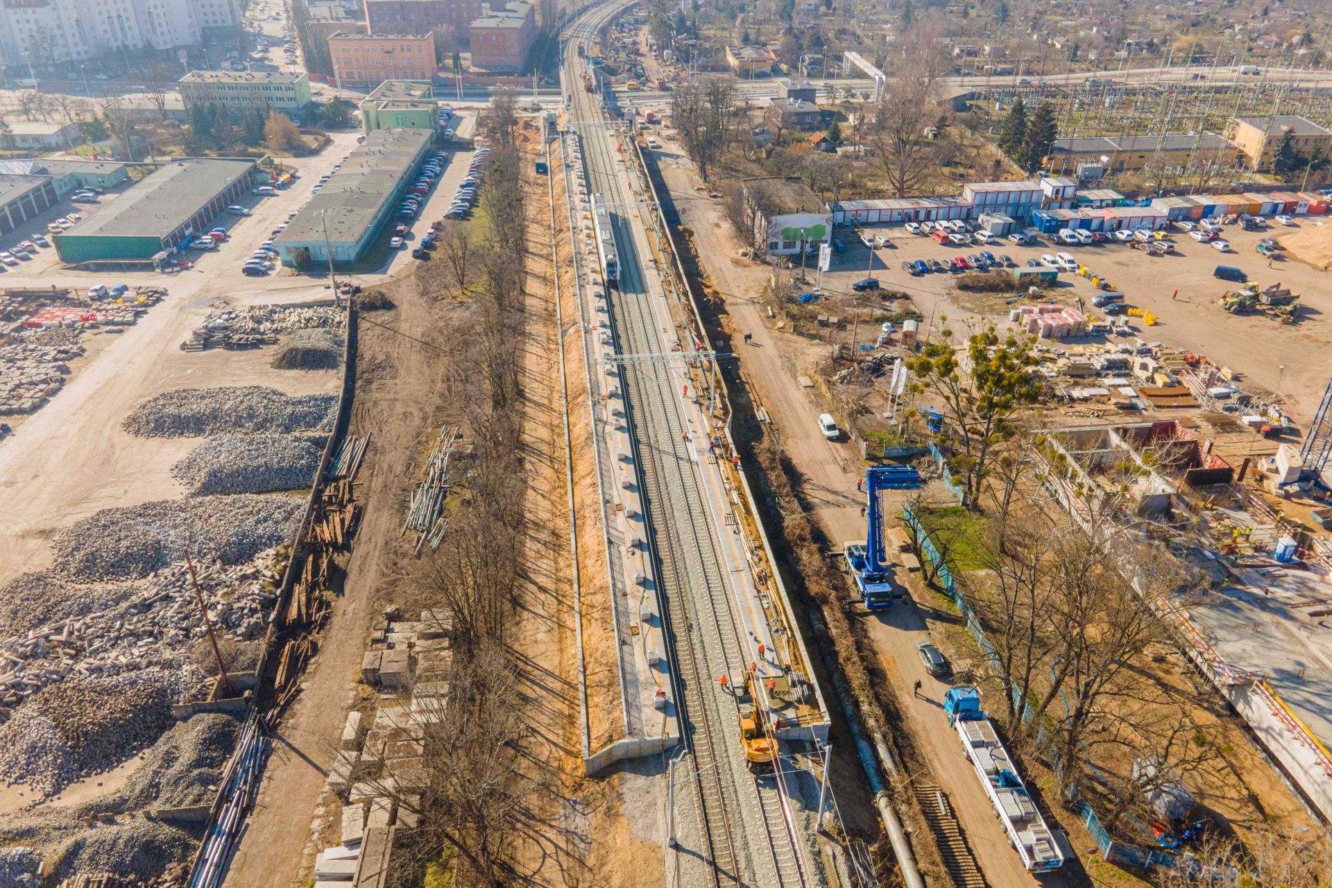 Dobiega końca budowa nowego przystanku kolejowego Wrocław Szczepin 