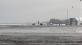 [Katowice] Górnośląskie Towarzystwo Lotnicze S.A. modernizuje drogi kołowania na lotnisku w Pyrzowicach